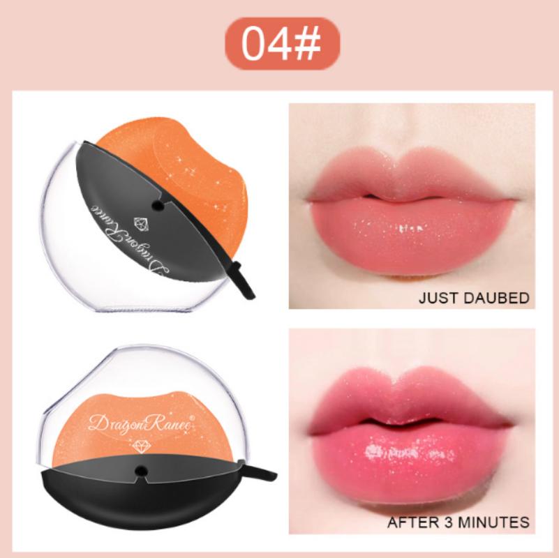 Женский водостойкий блеск для губ, цветочная помада, изменение цвета, желейная помада, увлажняющий крем, цветочное масло для губ, прозрачное бесцветное масло для губ