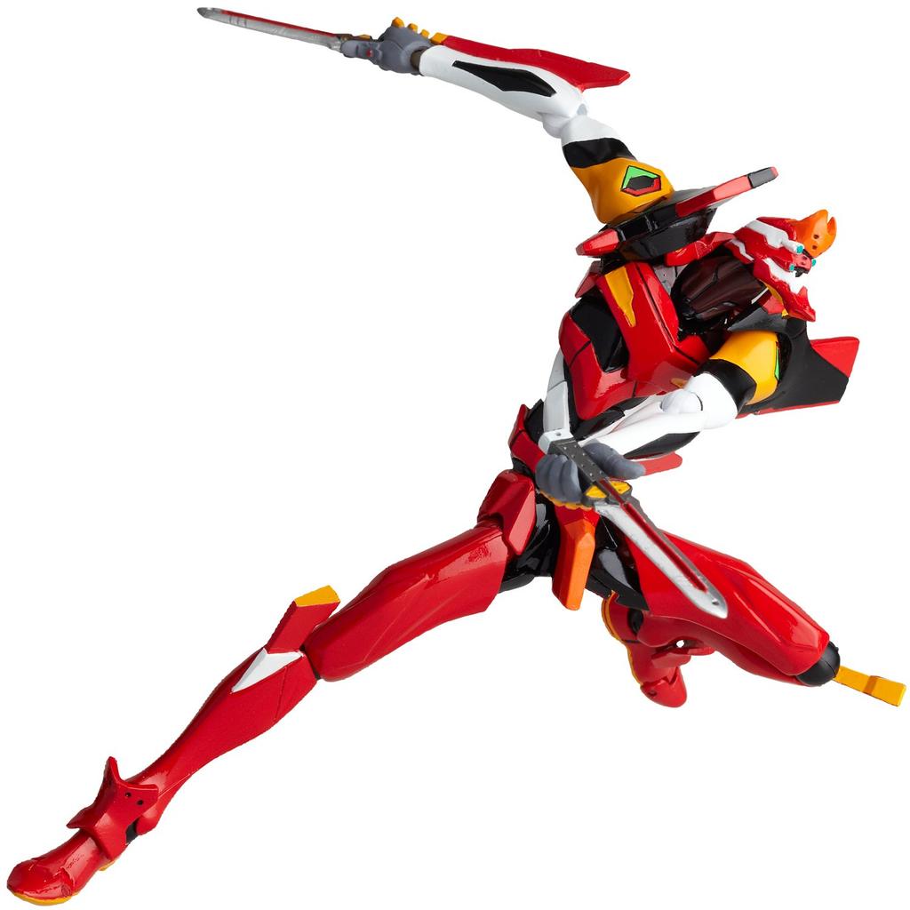 Revoltech EVANGELION EVOLUTION Evangelion Unit 2 примерно 140 мм окрашенная подвижная фигурка ABS&PVC EV-005