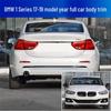 Manshi Rear Bumper Trim & Anti-Collision Strip for BMW F52 118i/120i/125i Sport/Design Versions