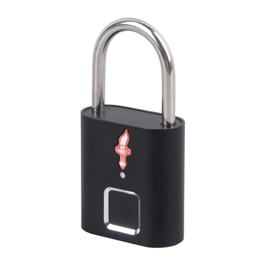 Smart Fingerprint Padlock 508DPI 360 Degrees Recognition Sensitive Security Lock for Luggage Travel