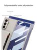 Ультратонкий кожаный чехол для телефона Samsung Z Fold7 с держателем для карт и подставкой