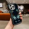 Чехлы для телефонов N96 Tiger eyes design Macaron Wavy Edge для iPhone 16 Pro Max Samsung S24 Plus S23 Ultra A35 A05s Xiaomi Redmi Note 13, противоударный чехол