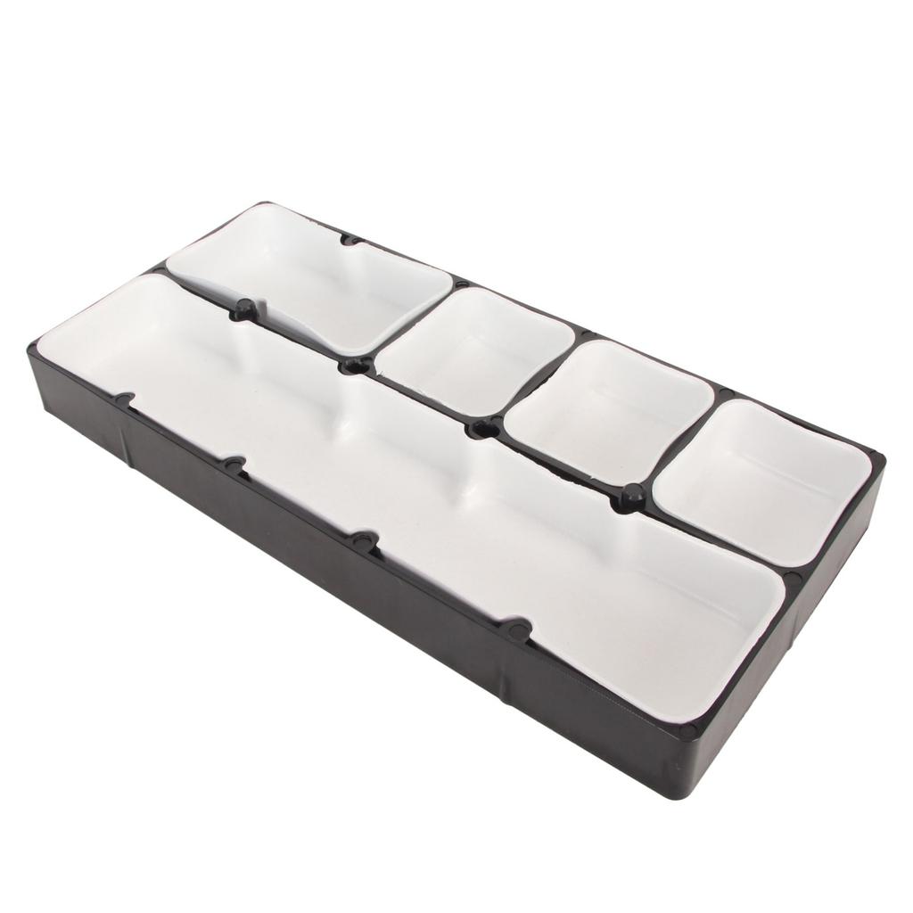 Watch Parts Storage Box Portable 5 Compartments Strong Protection Impact Resistance Waterproof for Watch Accessories