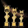 Plastic Award Trophy Golden Small Gold Statue Reward Prize Cup Children's Performances Figurines