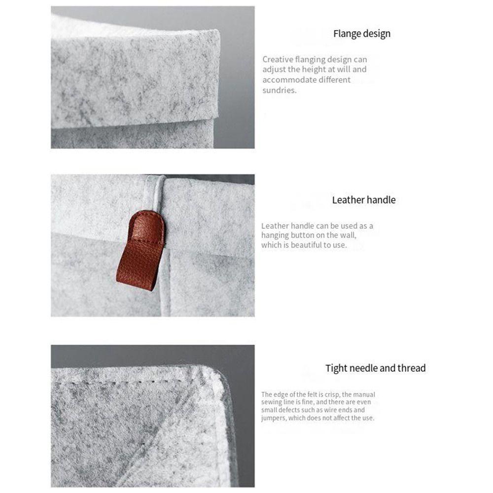 Organizer Sundries Storage Basket Container Laundry Basket Clothes Toys Holder  Bedroom