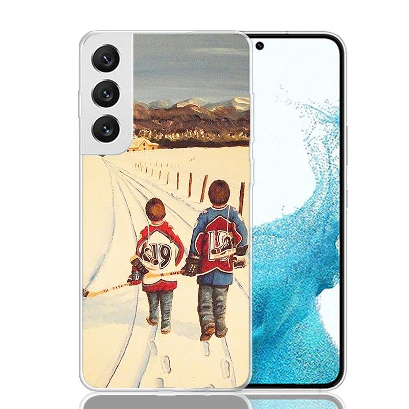 Чехол для телефона Sport с изображением катка для хоккея на льду для Samsung Galaxy S26 Ultra S23 S24 S25 Edge S20 FE S21 S22 Plus Мягкий чехол с принтом Fundas