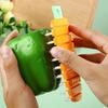 Multifunctional Flexible Cleaning Brush Carrot Brush For Potato Fruits Vegetables Kitchen Bendable Board Gap No Blind Spot Brush