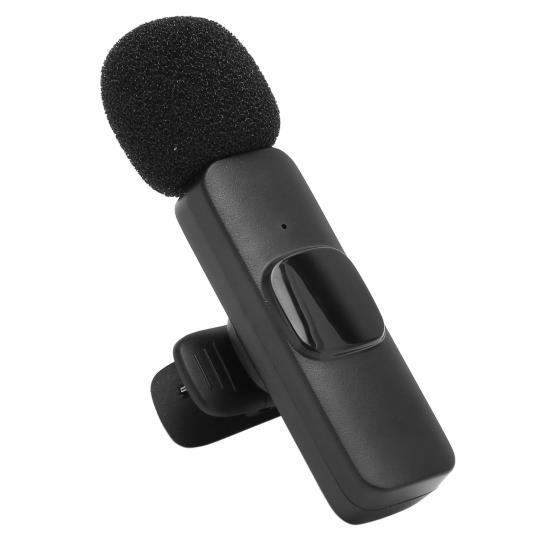 Беспроводной петличный микрофон 1 из 2 петличный микрофон поддерживает запись во время зарядки для прямой трансляции интервью