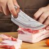 Laser Damascus Pattern Stainless Steel Boning Knife Kitchen Knife Forged Boning Knife Small Scimitar Meat Knife