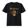 ТВ-шоу Knightmare Логотип шлема правосудия Дэвида Роу Официально лицензированная футболка винтажная стиранная унисекс топ для повседневной носки