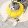 Protective Cat Collar for Neck Wound Protections Flower Elizabethan Circle Collar for Dogs Cats Post Surgery Recovery