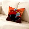 Without Hair Eggman Robotnik Anime Celebrity Merchandise All-Match Printed Pillow Case Sofa Car Office Room Decoration Protector