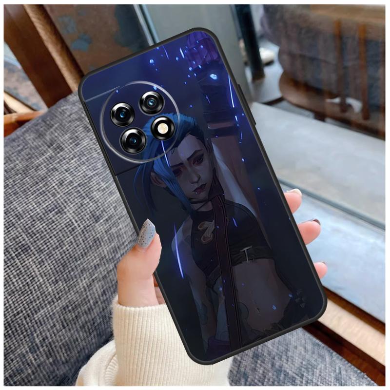 Чехол с рисунком Аркейн Джинкс Вай для OnePlus Nord 2 2T CE 3 Lite N20 N10 N100 N200 8T 9R 10R 10T 11 8 9 10 Pro