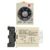 0-30s Power Off Delay Timer Relay Knob Control Time Relay with Base AC 220V ST3PF