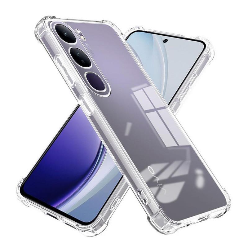 Чехол для телефона VIVO V50 V40 V30 V29 V27 V25 V23 V21 V20 V15 Pro V19 Neo V21E V23E V25E V27E V29E V30E V40 Lite противоударный прозрачный чехол с воздушной подушкой из мягкого ТПУ.