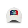 MEASPHERA Наклейка-флаг Кепка-тракер Белая