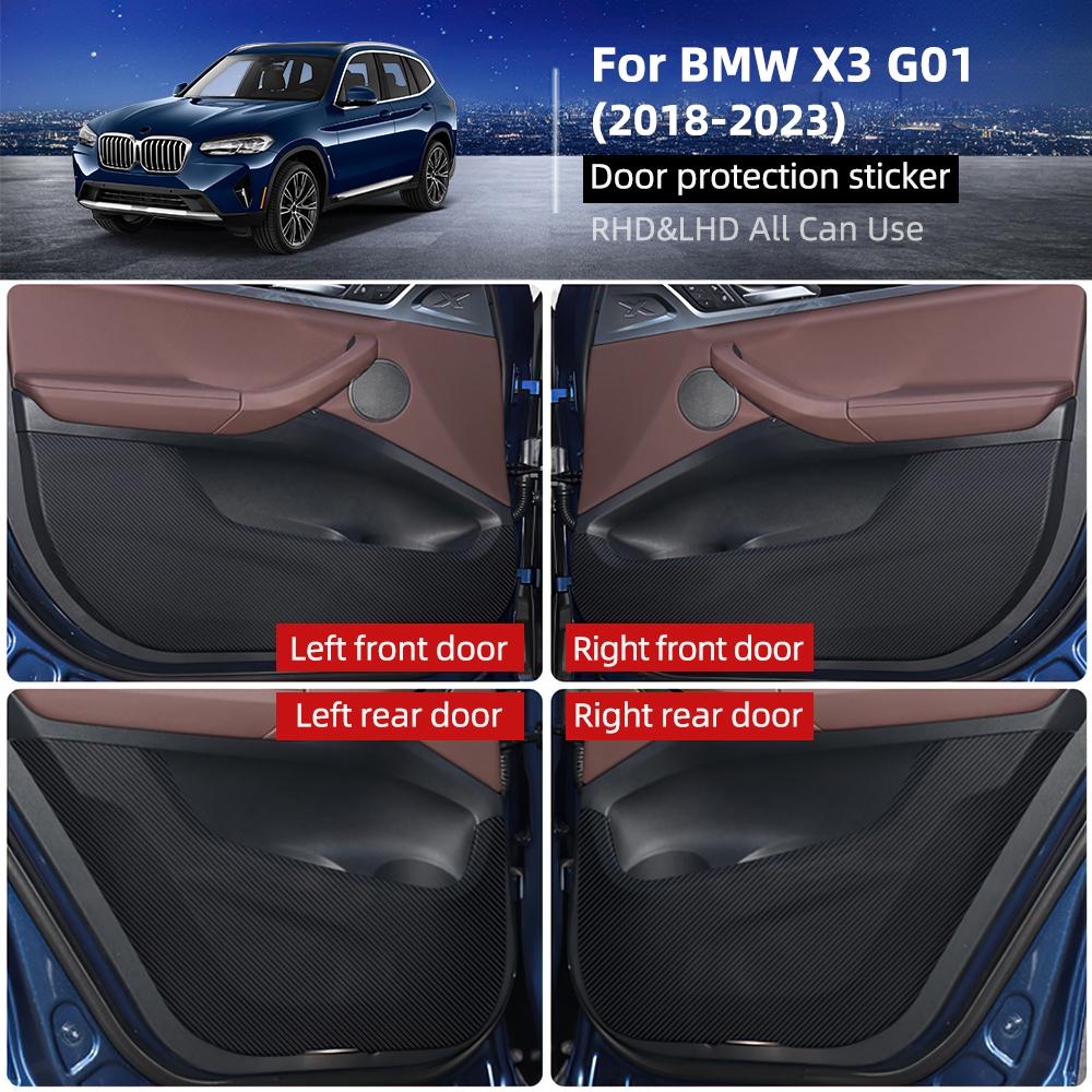 Interior Sticker for BMW X3 G01 2018-2023 Door Anti-Kick Pad Protection