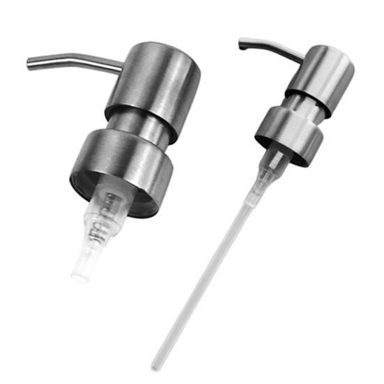 Дозатор для жидкой пены из нержавеющей стали, дозатор мыла для рук, насос, насадка для бутылки, пресс-головка