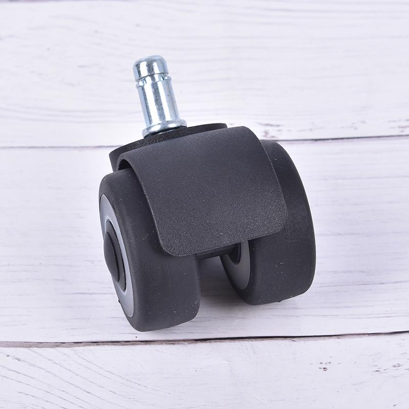 Universal Mute Wheel Office Chair Replacement Casters Rubber Roller Furniture