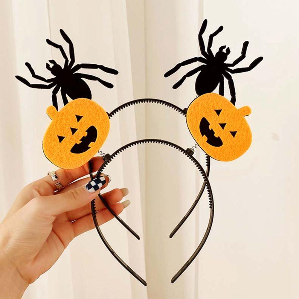 Devil Wing Bat Costume Accessory Halloween Headband Spider Halloween Hairbands Women Hair Hoop