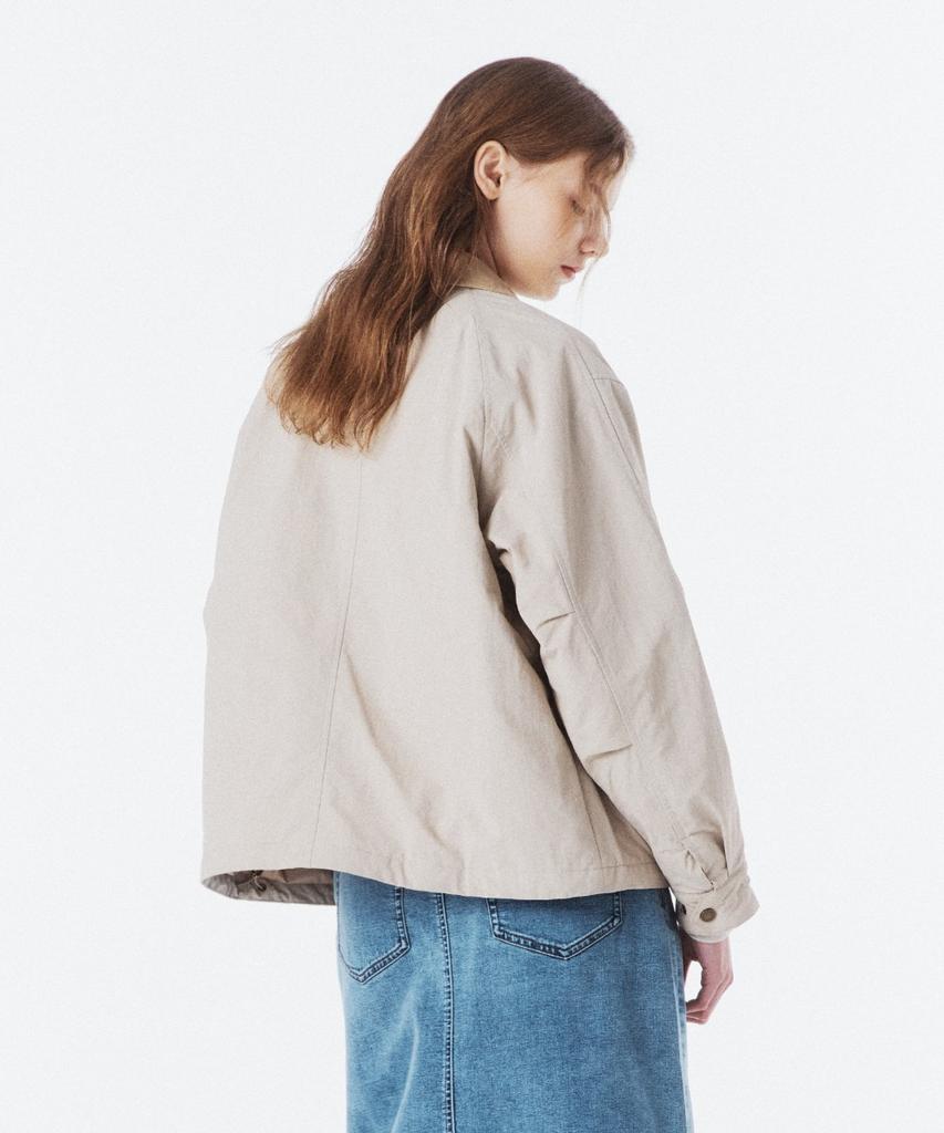 Brompton London Greenford Short Jacket - L/Beige (P261Ujk101)
