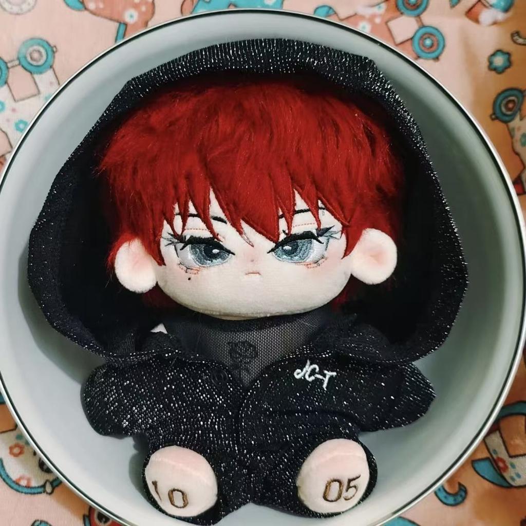 20CM JC-T Attribute Tan Jian Ci Lost You Forever Cosplay Plush Doll Clothes Outfit Dress Up COTTON DOLL Replaceable Anime Gift