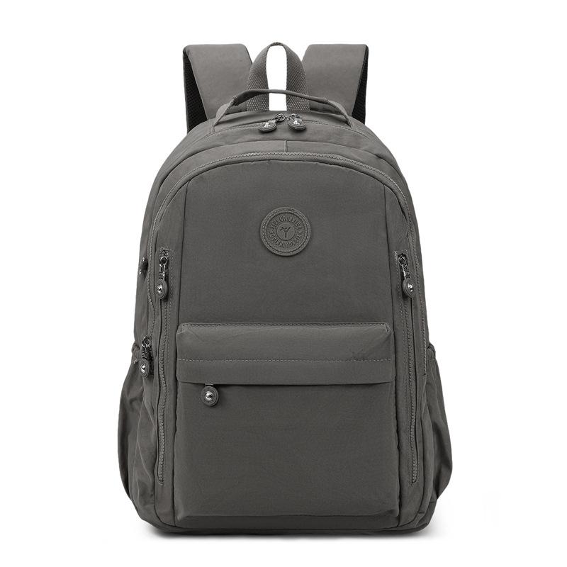 Water-Repellent Oxford Bag Large Capacity Women's Backpack Outdoor Travel Bag Lightweight Student Schoolbag