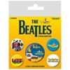 Yellow Submarine Badge Set (Pack Of 5)