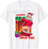Chestnuts Baked Fun and Naughty Santa Claus Dirty Food Bread Christmas T-shirt. View The Original Title Soft Men's Clothing Tee
