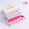 Korean Stylish Sweet Hair Bands Girls Knotted Elastic Soft Fabric Hair Tie Beach Tree Flower Fruit Heart Dotted Hair Ornament Gi