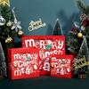 Red Christmas Gift Tote Bag for Christmas Eve Apple Packaging