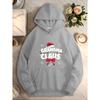 Women'S Casual Hoodies Featuring GRANDMA Claus with Lights