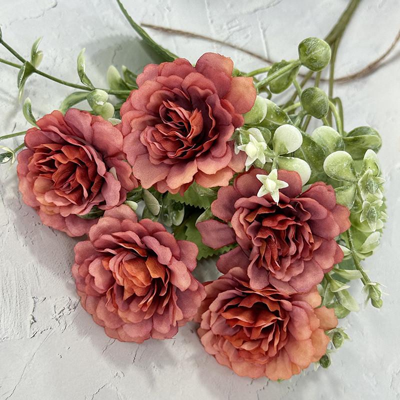 Искусственный пион цветок свадьба отель ресторан украшение орнамент настольный