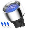 1PC Car Engine Start Ignition Switch 12V 50A 3 Pin SPST Momentary Keyless Push Button Starter Switches ON OFF For Cars Marine RV Switches4