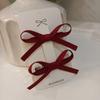Headwear Bowknot Hair Clips Sweet Ballet Ribbon Bang Clip New Bow Hairpin  Girls