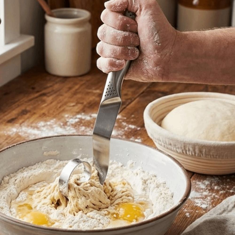 Ручной венчик-миксер, нож для нарезки лапши, аппарат для изготовления лапши из нержавеющей стали, для выпечки пиццы и выпечки