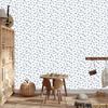 Hearts Wallpaper White and Light Gray 50x1000