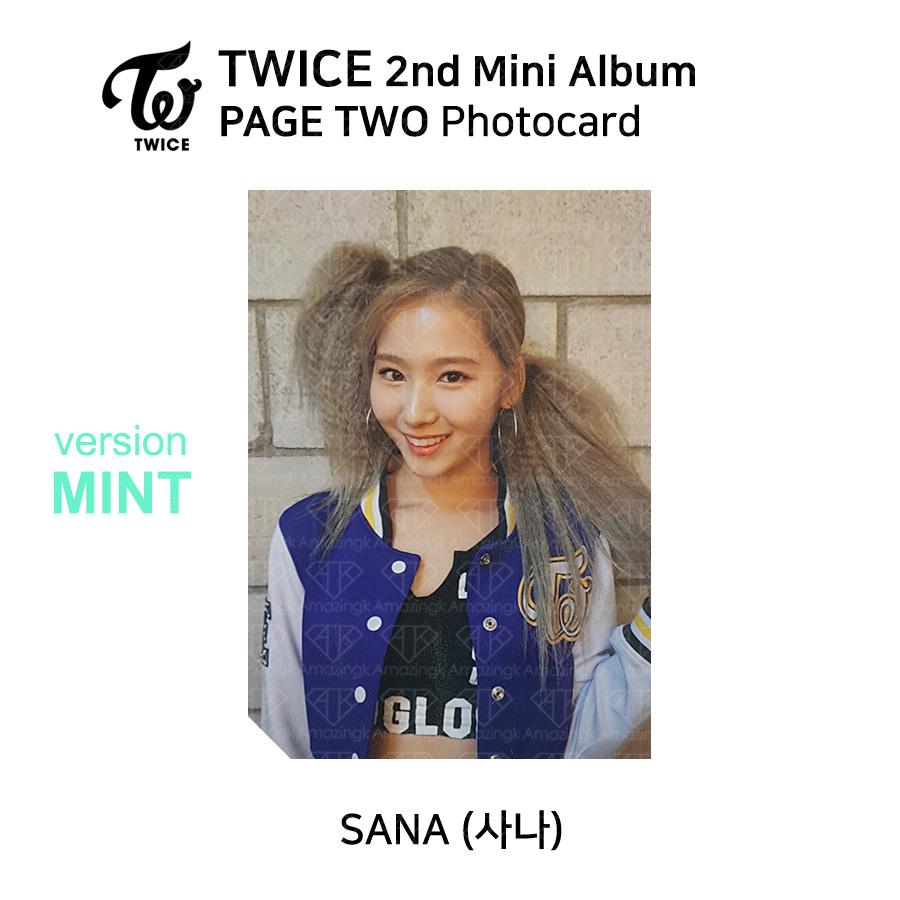 Twice 2-й мини-альбом СТРАНИЦА ВТОРАЯ Фотокарточка НОЯТНАЯ Версия