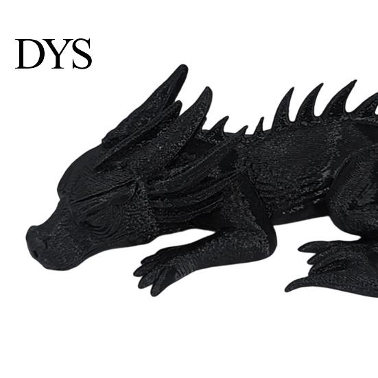 Уникальные подарки на день рождения для мужчин и женщин, 3D-печатная фигурка детеныша дракона, милая спящая статуэтка, креативные спящие модели, фэнтезийная фигурка-украшение для дома и офиса