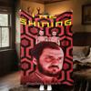 1pc shining stanley kubrickOutdoor Flannel Blanket Soft Plush Decor for Picnics, camping,Bedroom, Playroom, or Lunch Break, Perfect Gift