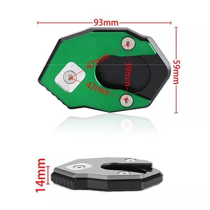 Extension béquille latérale pour Kawasaki Z 900 / Z 650 17-25 FV11