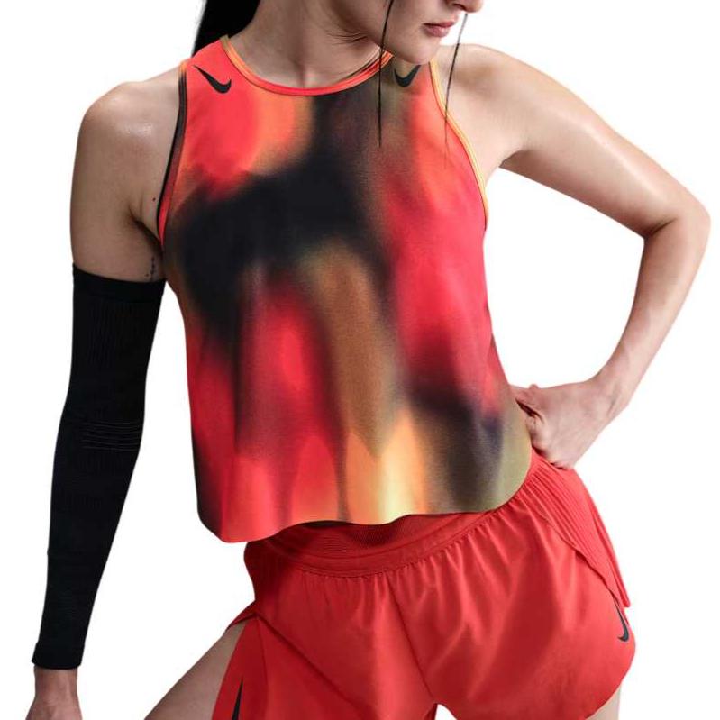 Nike AEROSWIFTDri Fit Спортивные жилеты Женские Светло-лимонные IB1095-736