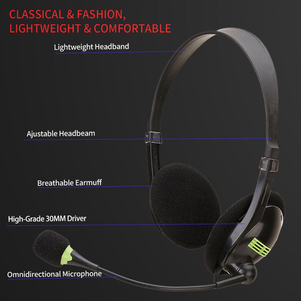 Игровая гарнитура накладные наушники с микрофоном проводные 30мм динамик регулируемое оголовье для ноутбука компьютера ПК