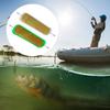 Fishing Spot Reflective Flasher for Trolling Salmon Trout Fishing Underwater Deep Drop Fishing Plastic Lure for Freshwater Seawater