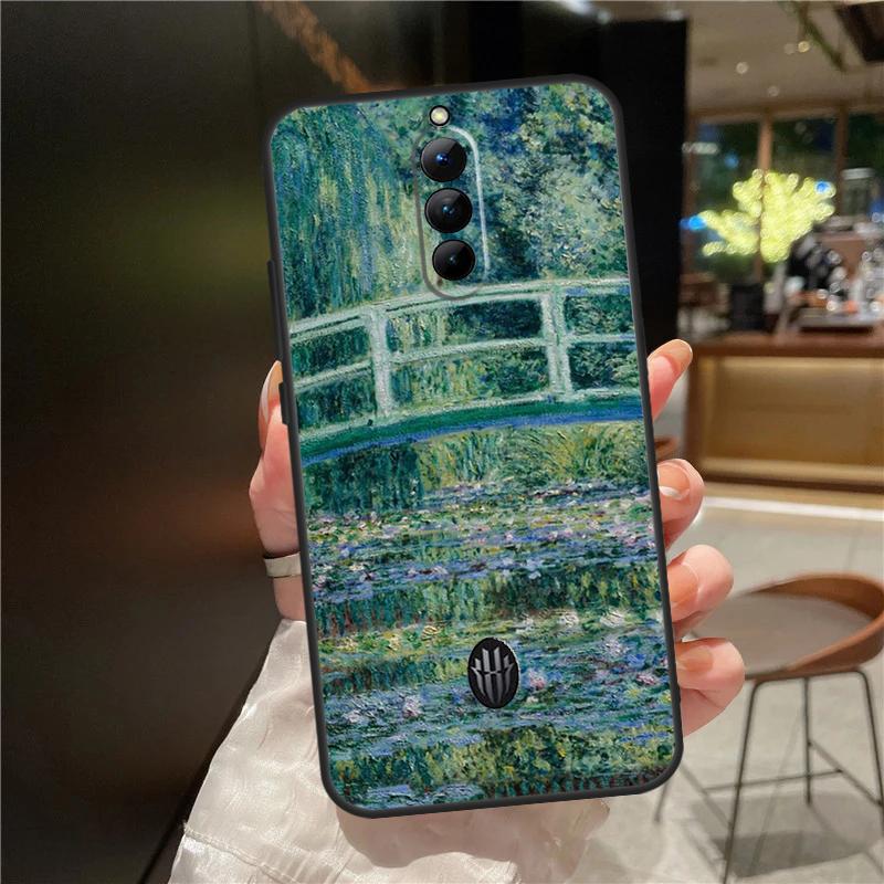 Чехол с картиной Клода Моне для ZTE Nubia Red Magic 8S 8 9 Pro Plus Red Magic 6 7 Pro 6S 7S Pro 5G 5S 6R Funda