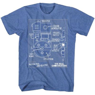 The Real Ghostbusters Blueprints TV Shirt