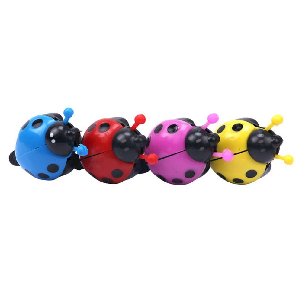 4 Colors Ladybug Bicycle Bell Cartoon Bike Warning Horn Novelty Bike Bell Boys