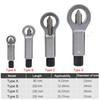 Nut Splitting Wrench Screw Cracking Spanner Set Damaged Nut Removing Tool