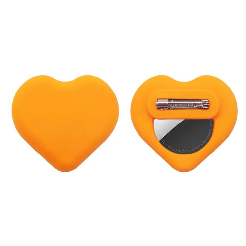 Heart Shape Silicone Case for Airtags Waterproof Tracker Accessories For Airtags