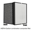A401 A402 A403 HEPA-фильтр с фильтром с активированным углем для очистителя воздуха Boneco P400 Пре-фильтр Бесплатно 375*280*42мм